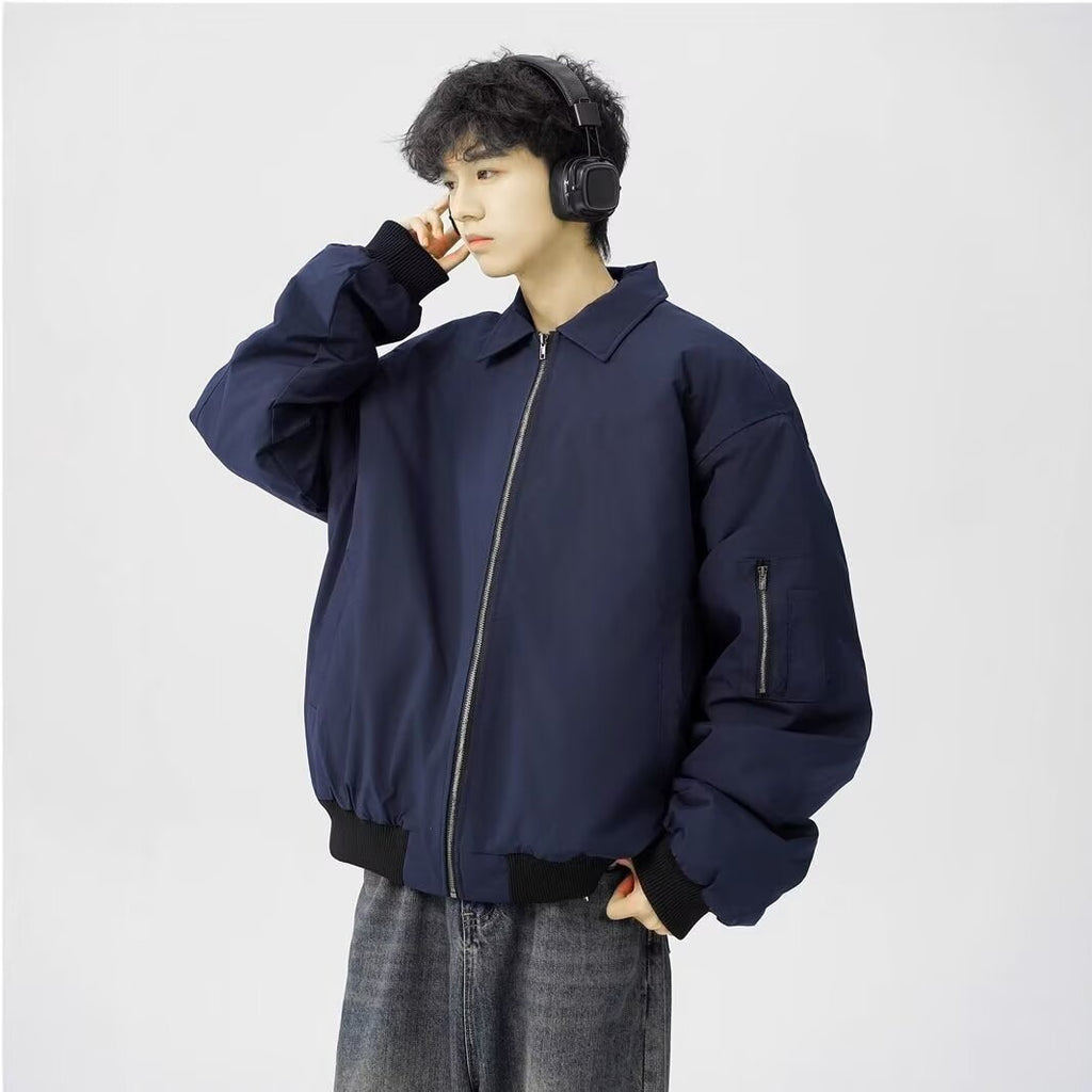 Mens Versatile Casual Baseball Jacketstylish And Easy To Pair With Anything