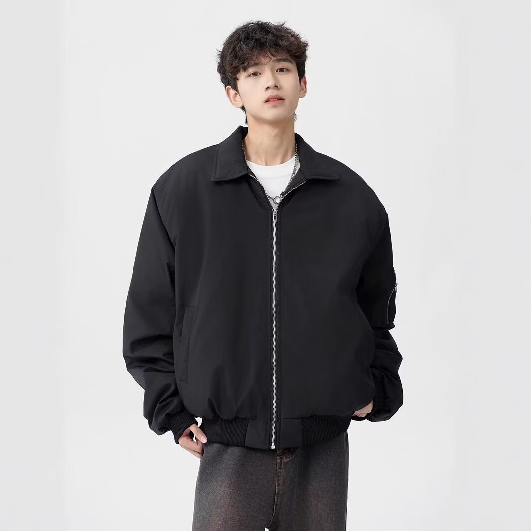 Mens Versatile Casual Baseball Jacketstylish And Easy To Pair With Anything